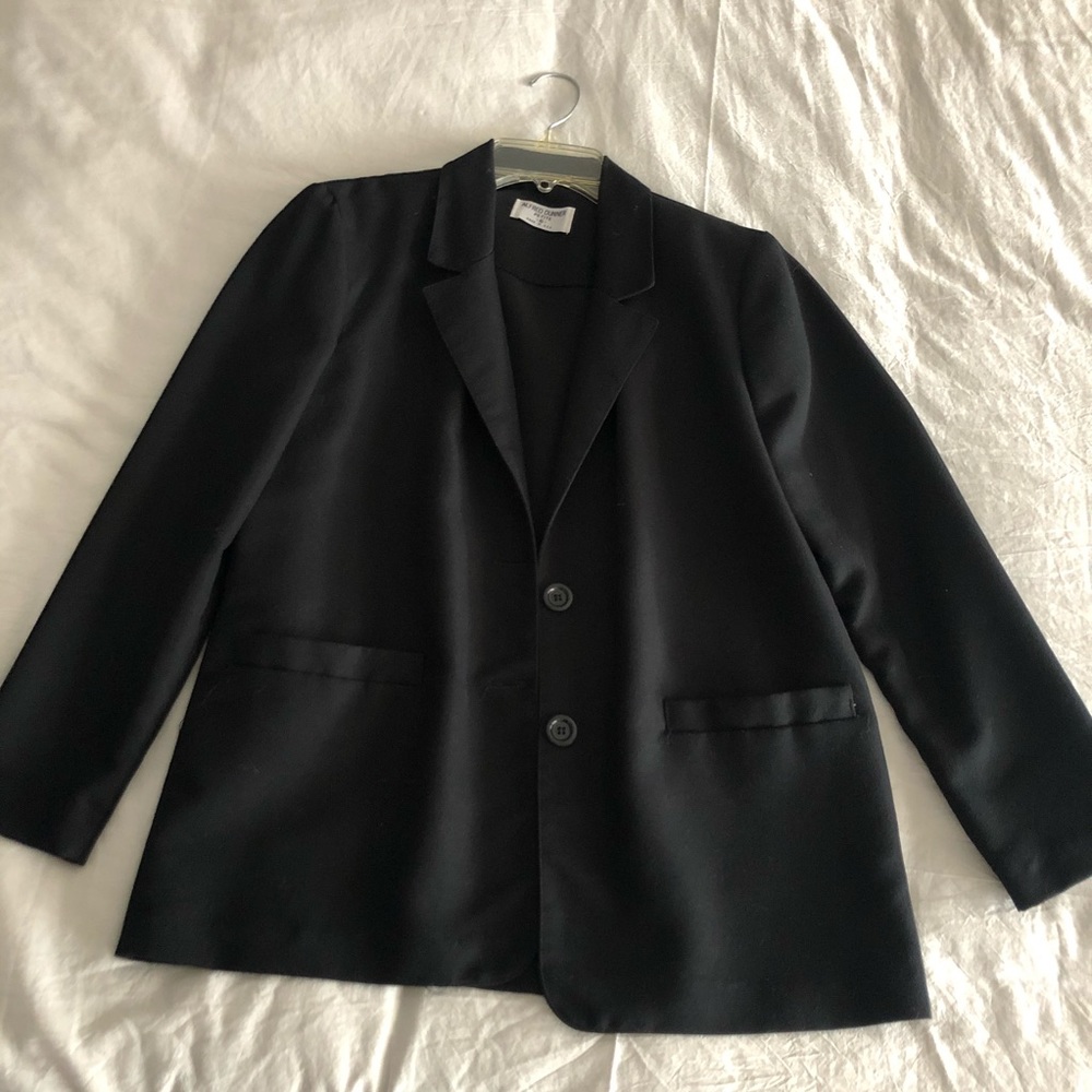 Black Casual Blazer